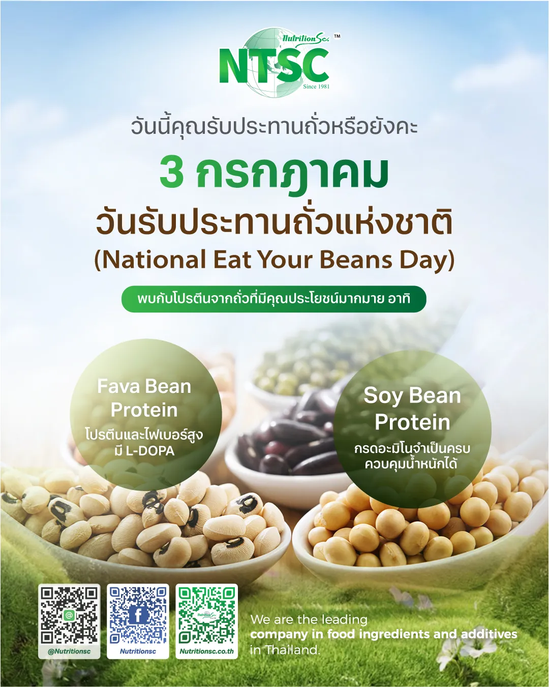 วันรับประทานถั่วแห่งชาติ (National Eat Your Beans Day)